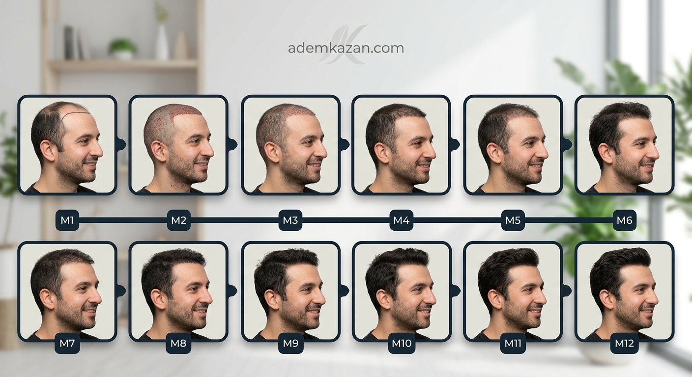 Hair Growth Timeline: Month by Month